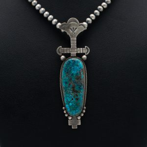 Red Mountain Turquoise Pendant