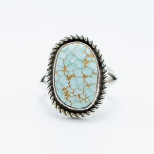 Number 8 Turquoise Ring