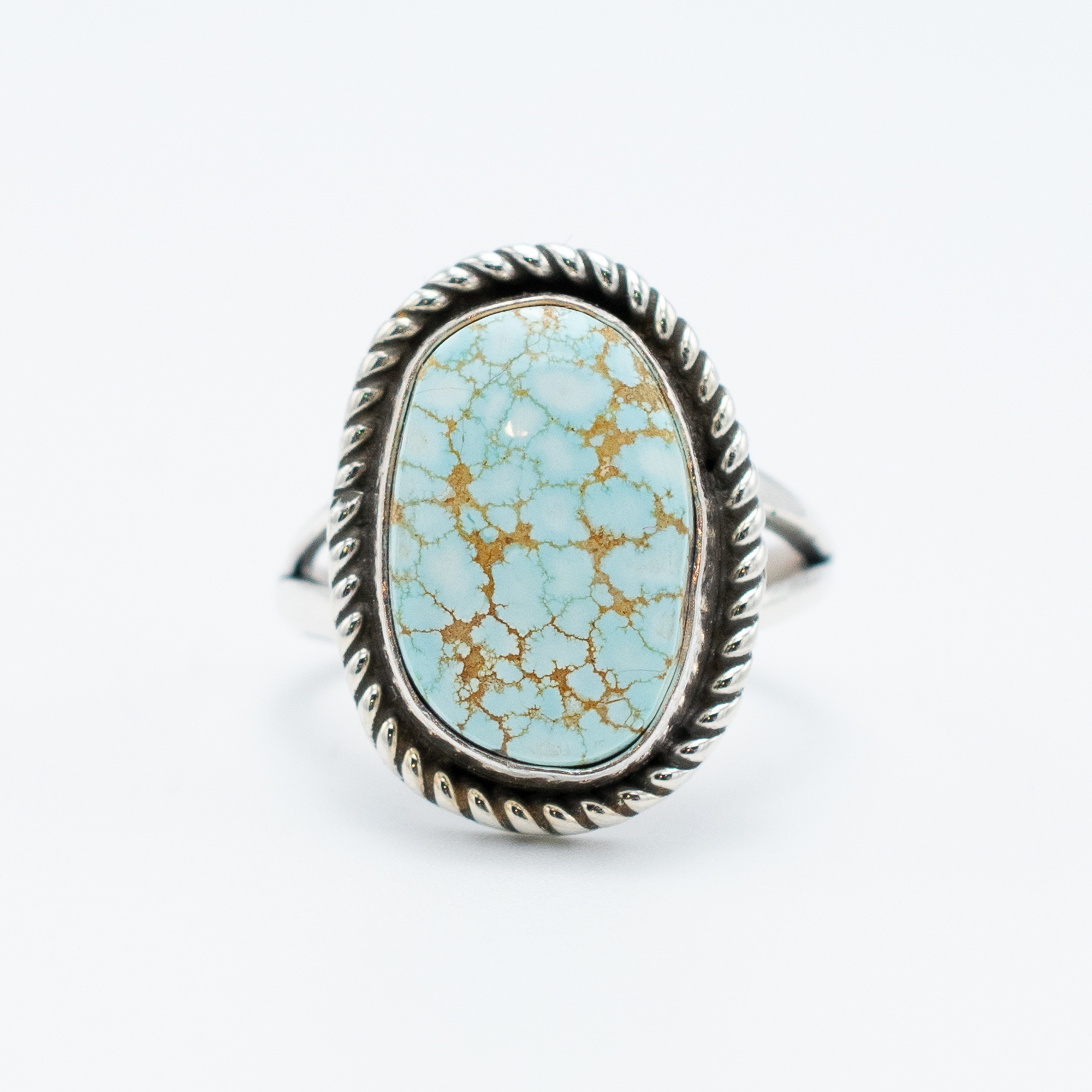 Number 8 Turquoise Ring