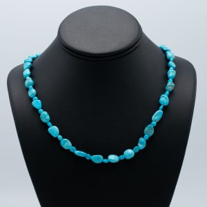 Kingman Turquoise Bead Necklace