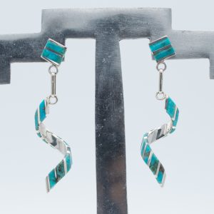 Turquoise Zuni Earrings