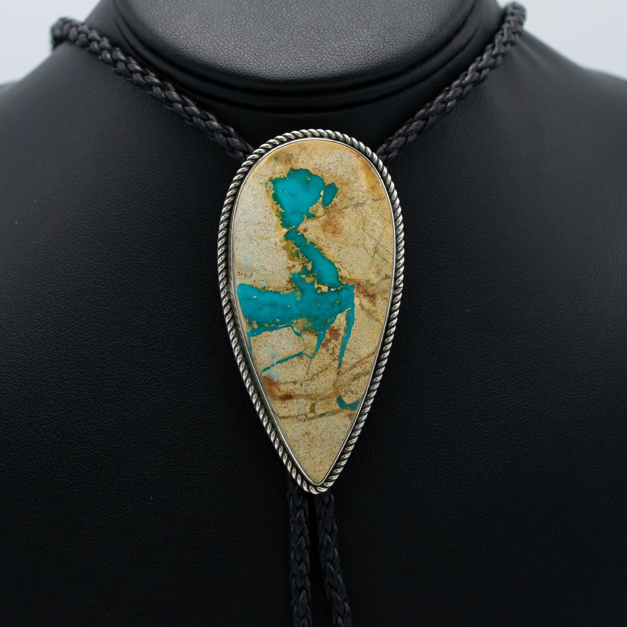 Boulder Royston Turquoise Bolo Tie - Image 4