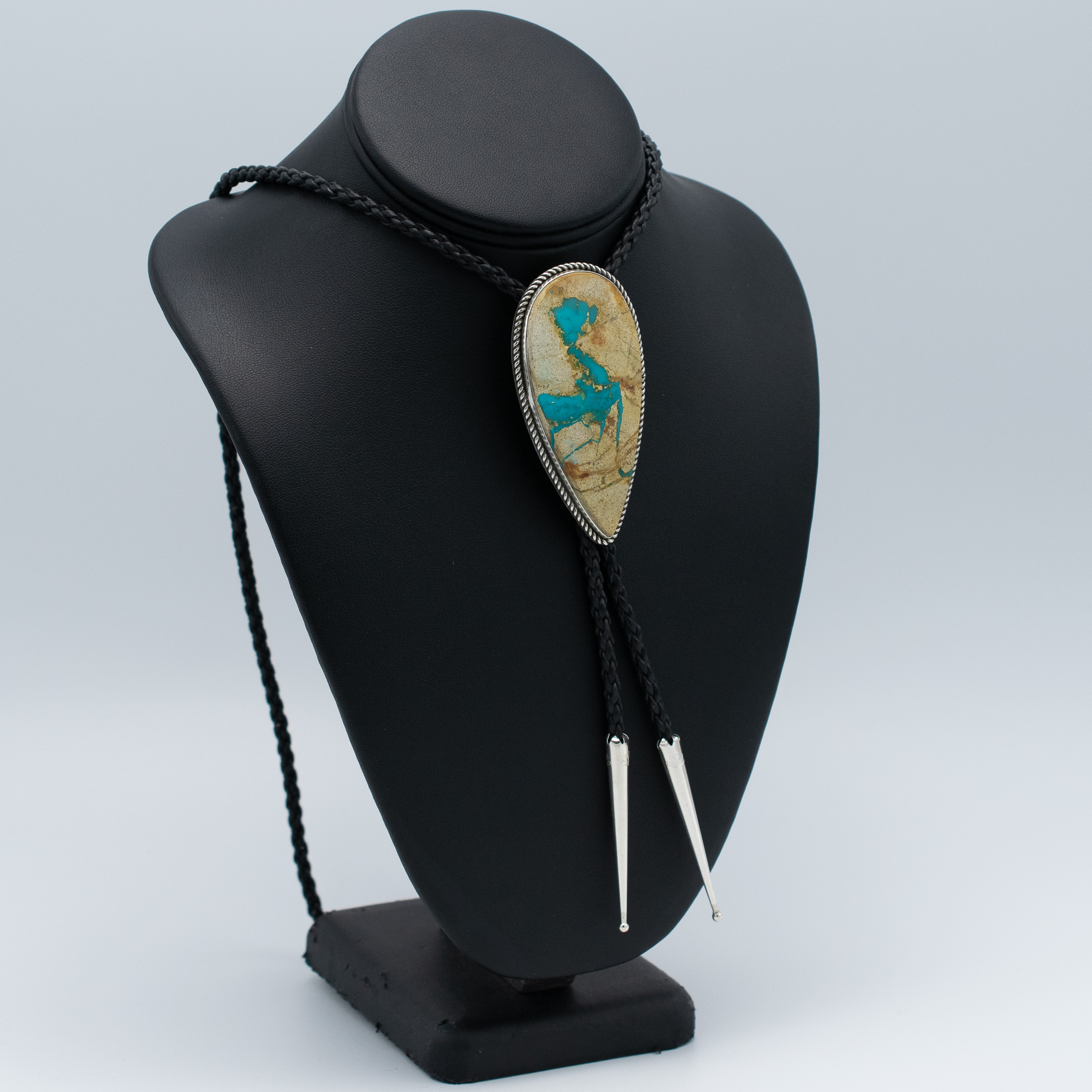 Boulder Royston Turquoise Bolo Tie - Image 2