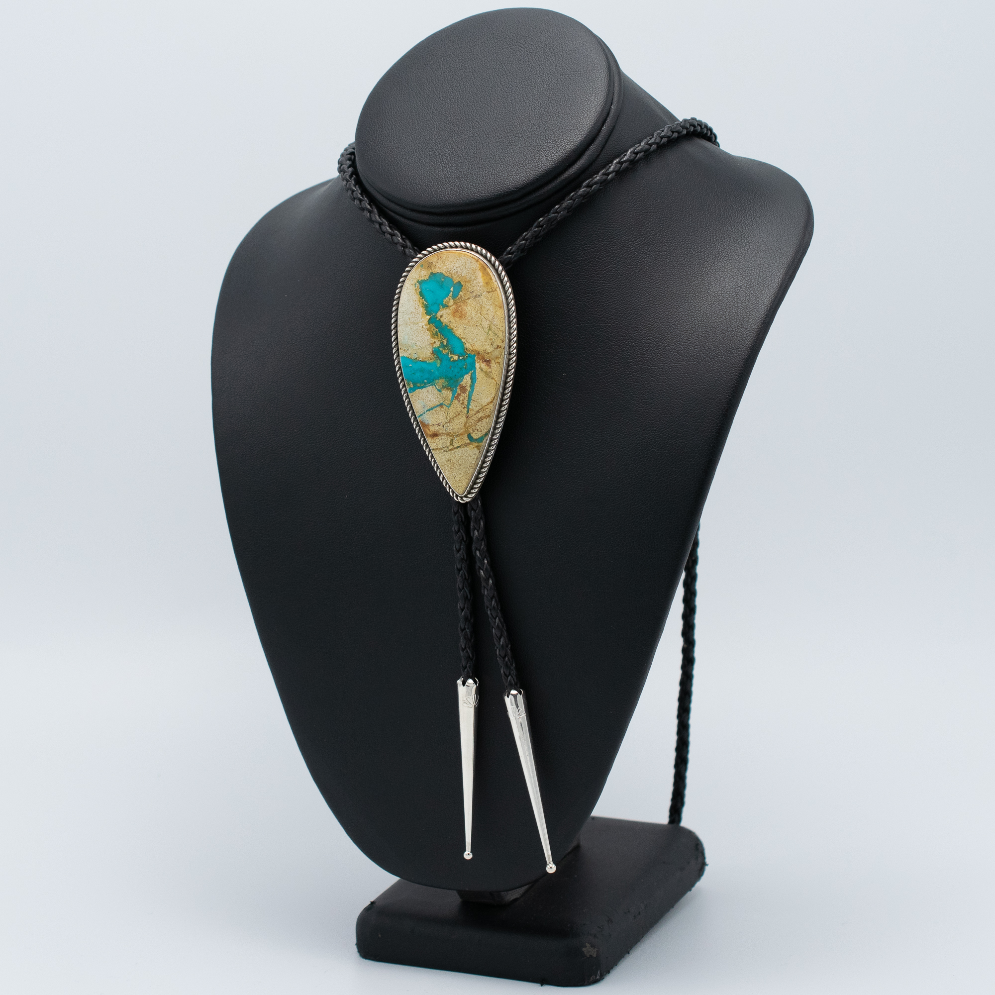 Boulder Royston Turquoise Bolo Tie - Image 3
