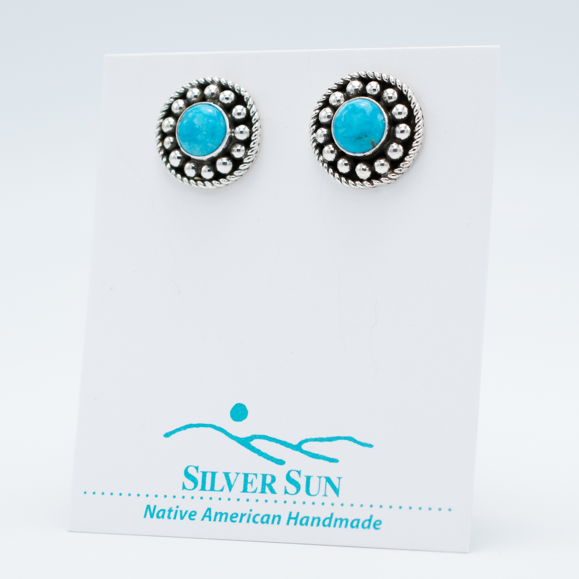 Kingman Turquoise Earrings - Image 3