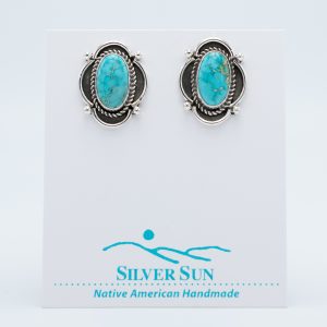 Emerald Valley Turquoise Earrings