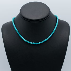 Kingman Turquoise Bead Necklace