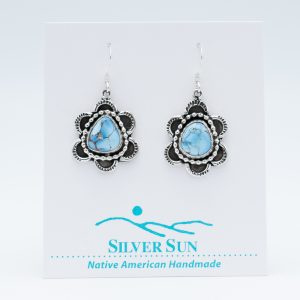 Golden Hill Turquoise Earrings