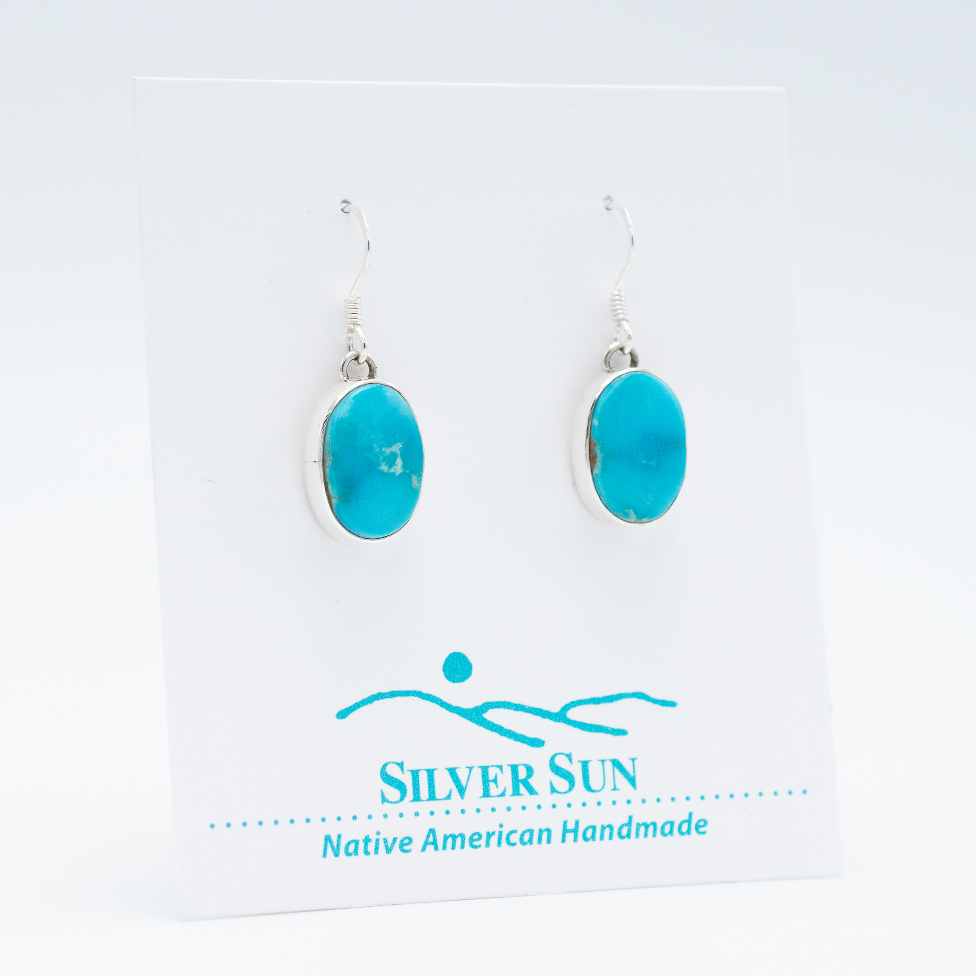 Kingman Turquoise Earrings - Image 2