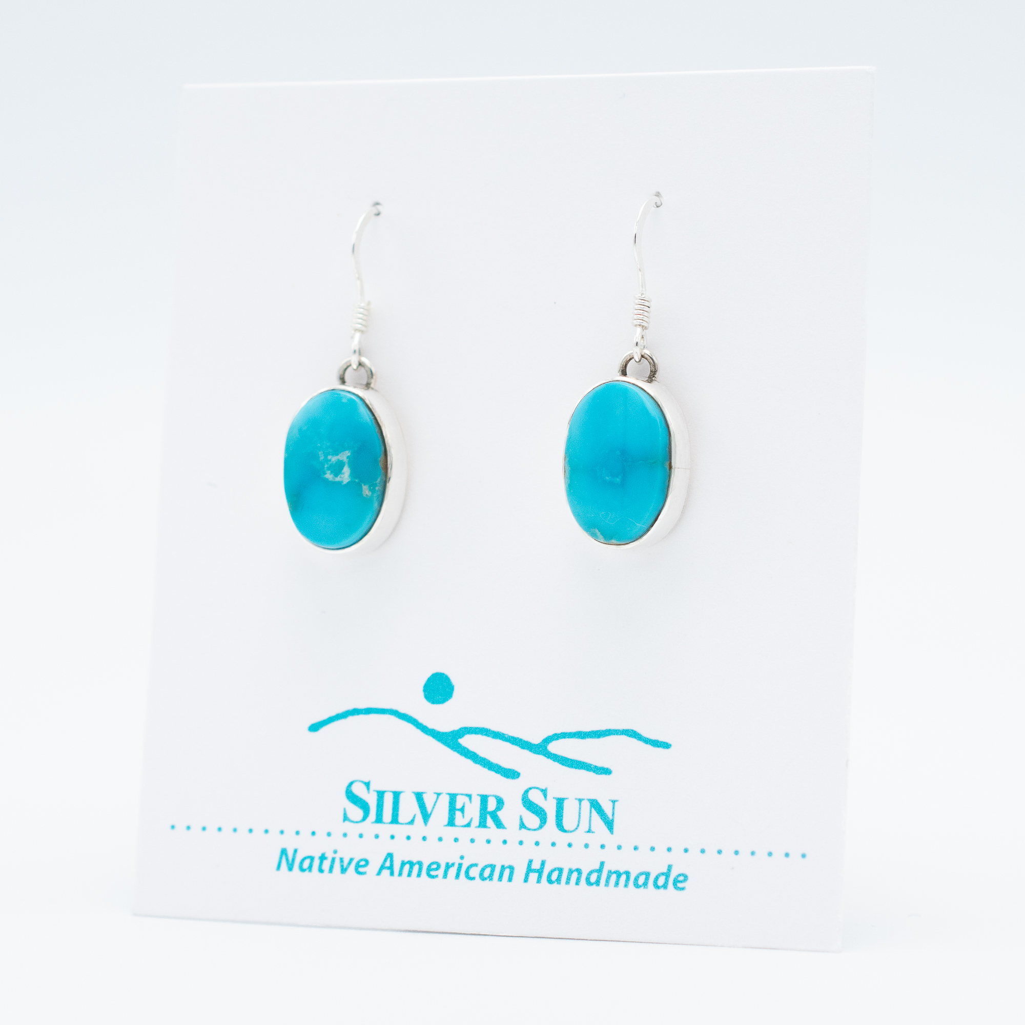 Kingman Turquoise Earrings - Image 3