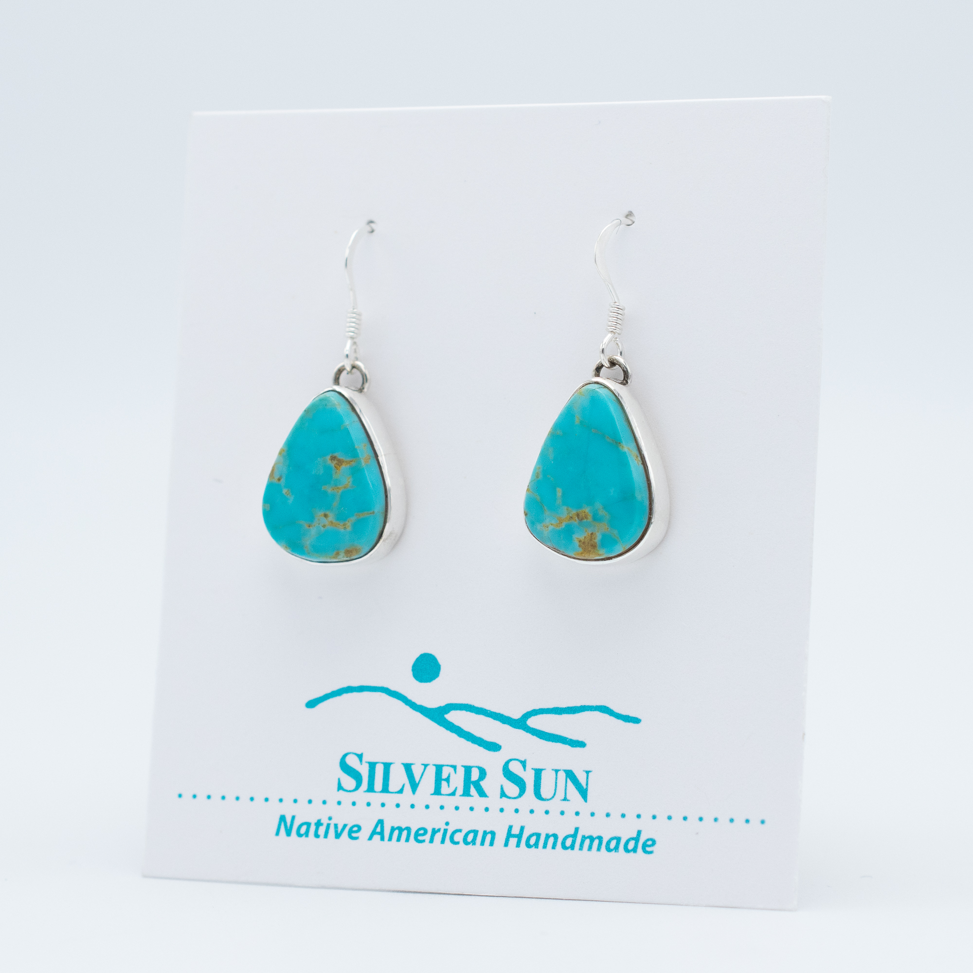 Kingman Turquoise Earrings - Image 3