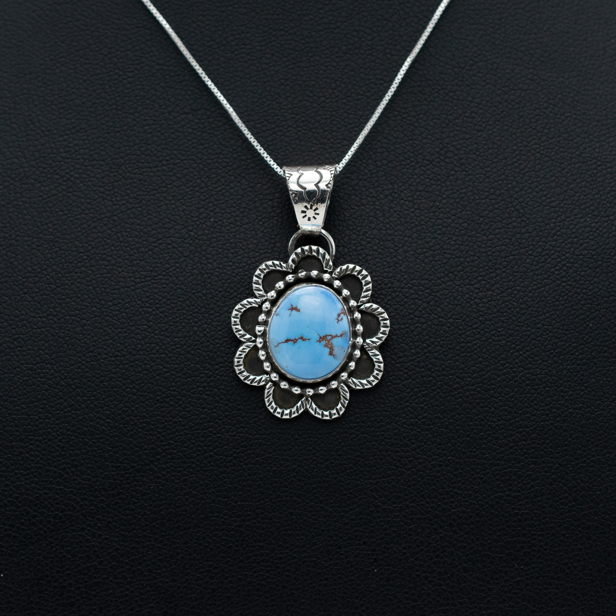 Golden Hill Turquoise Pendant