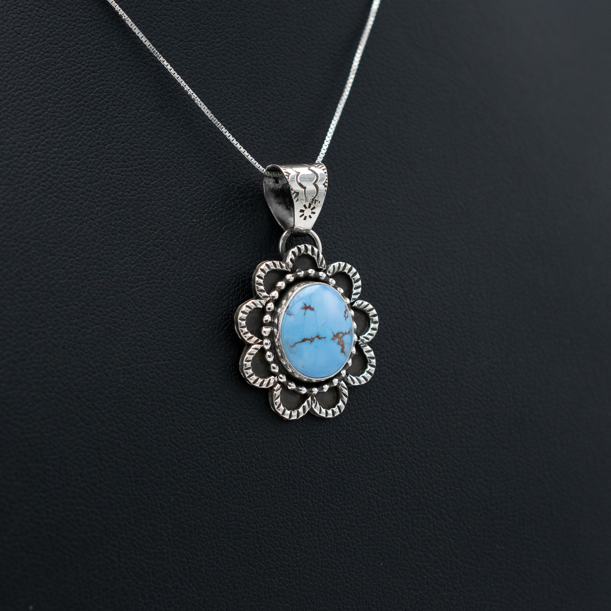 Golden Hill Turquoise Pendant - Image 2