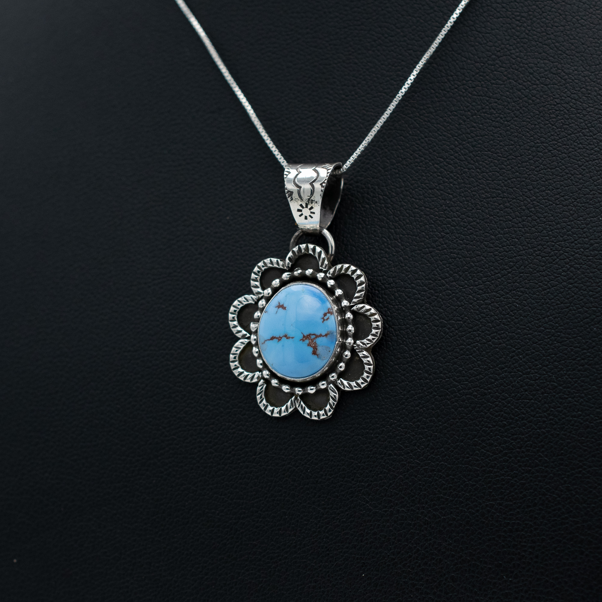 Golden Hill Turquoise Pendant - Image 3