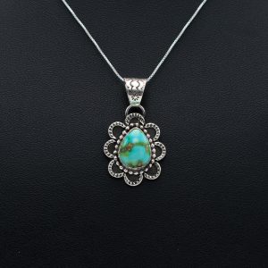Sonoran Gold Turquoise Pendant