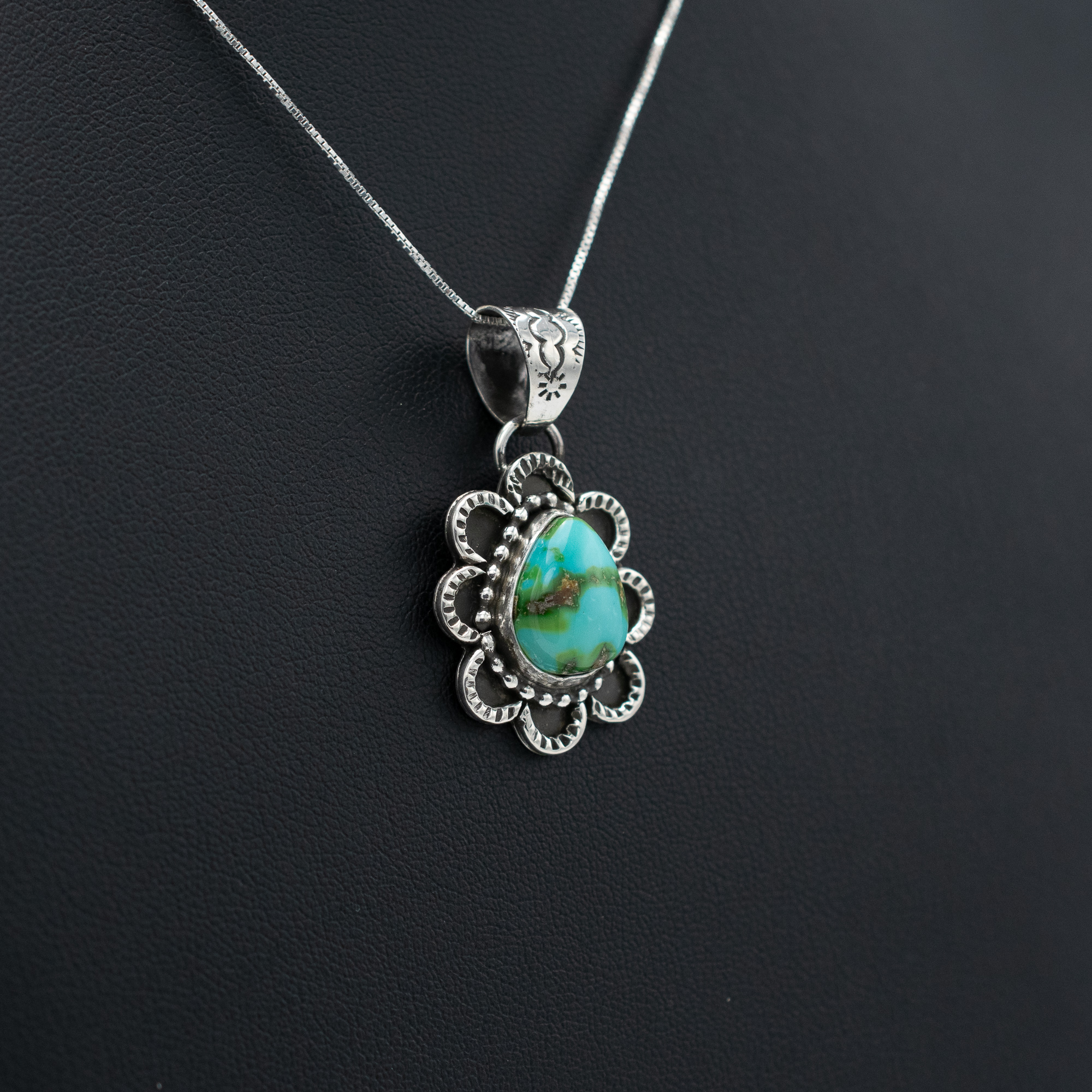 Sonoran Gold Turquoise Pendant - Image 2