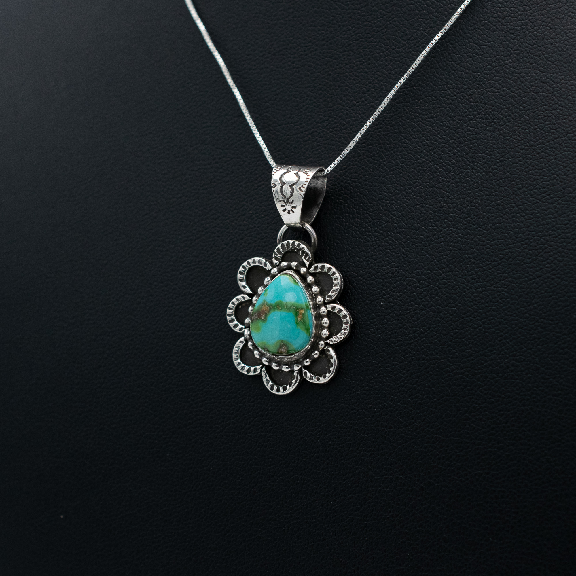 Sonoran Gold Turquoise Pendant - Image 3