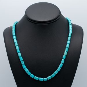 Sleeping Beauty Turquoise Bead Necklace