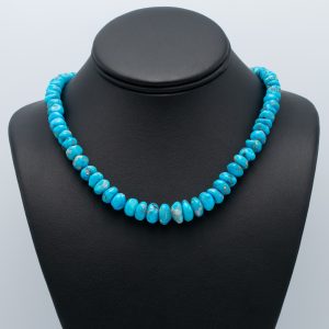 Sleeping Beauty Turquoise Bead Necklace