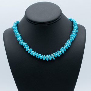 Sleeping Beauty Turquoise Bead Necklace