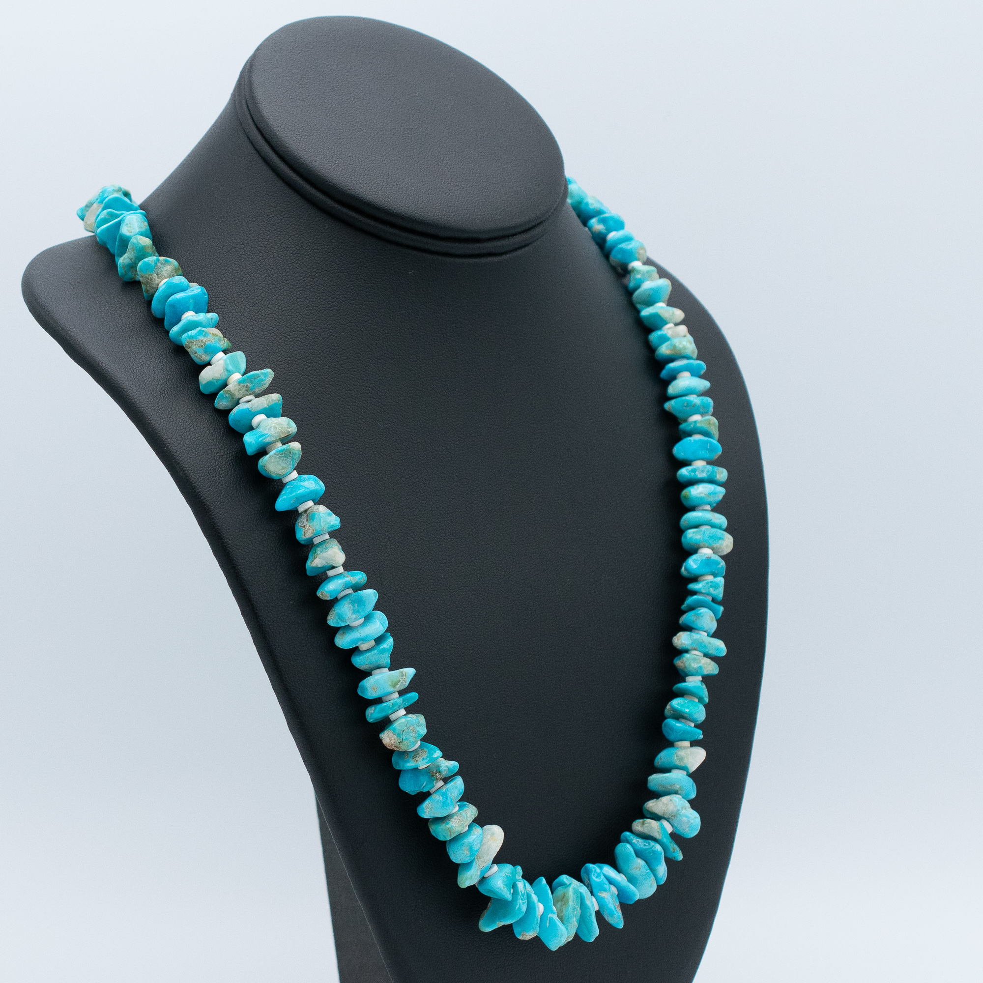 Persian Turquiose Bead Necklace - Image 2