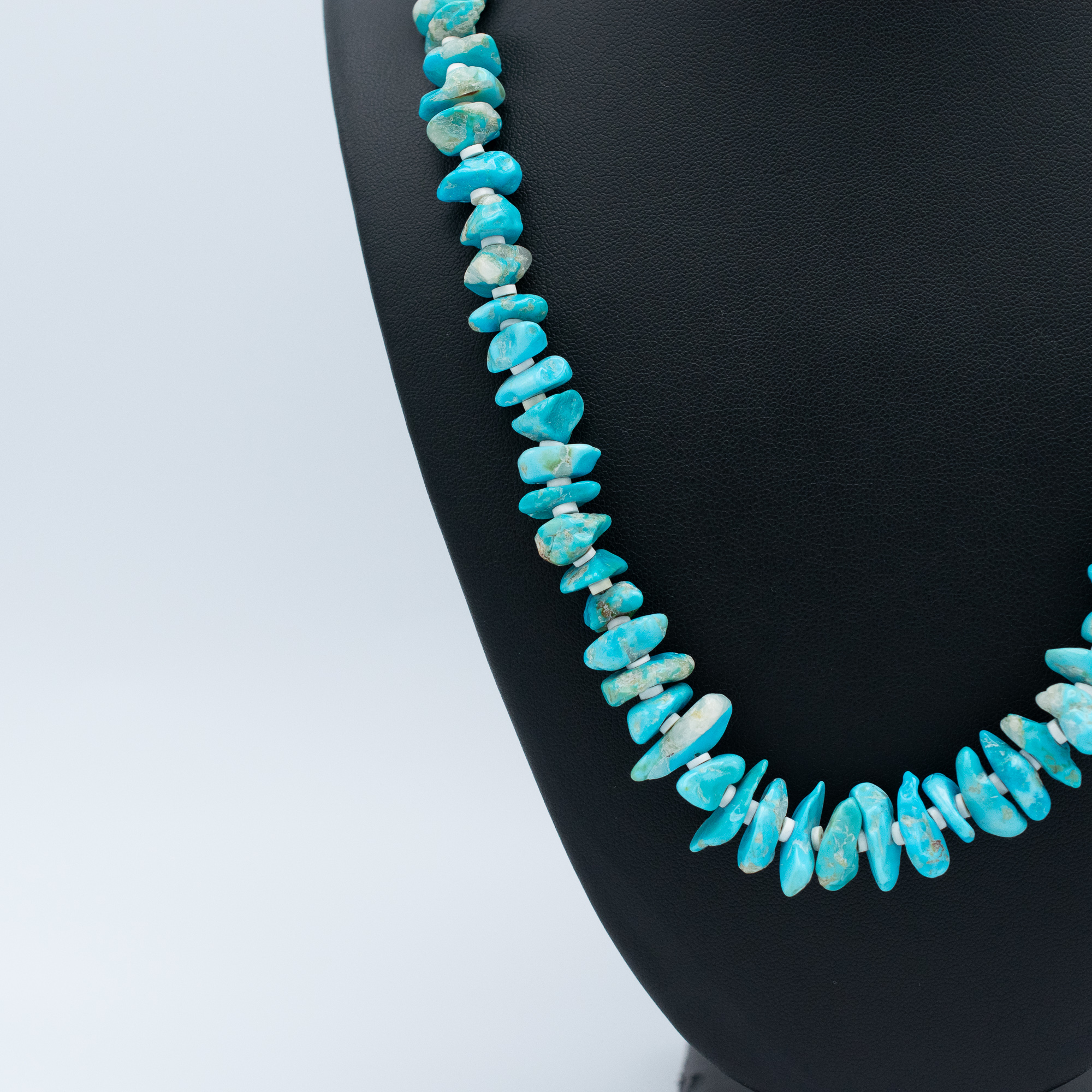 Persian Turquiose Bead Necklace - Image 4
