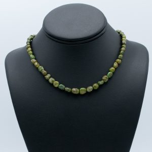 Sonoran Gold Turquoise Bead Necklace