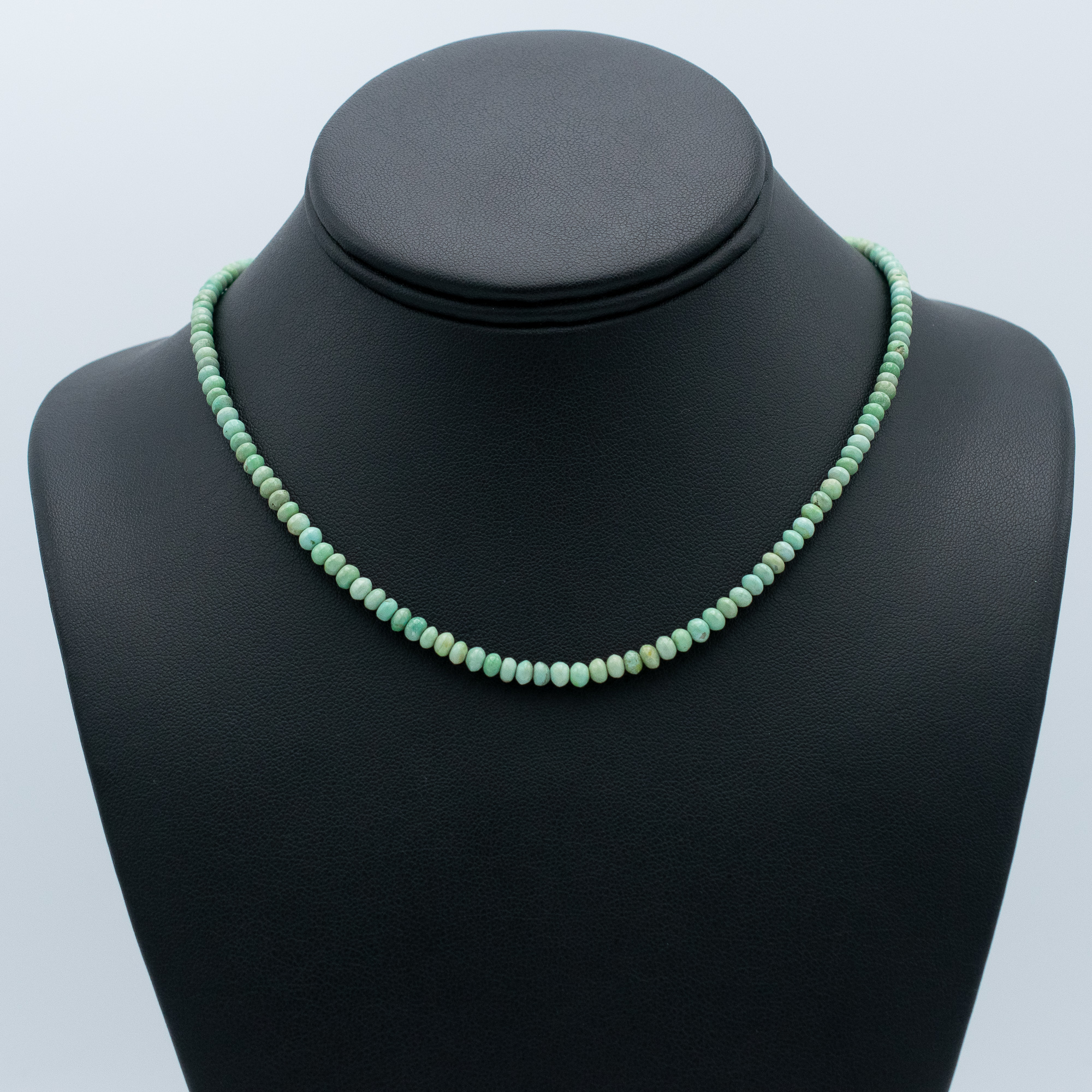 Sleeping Beauty Turquoise Bead Necklace