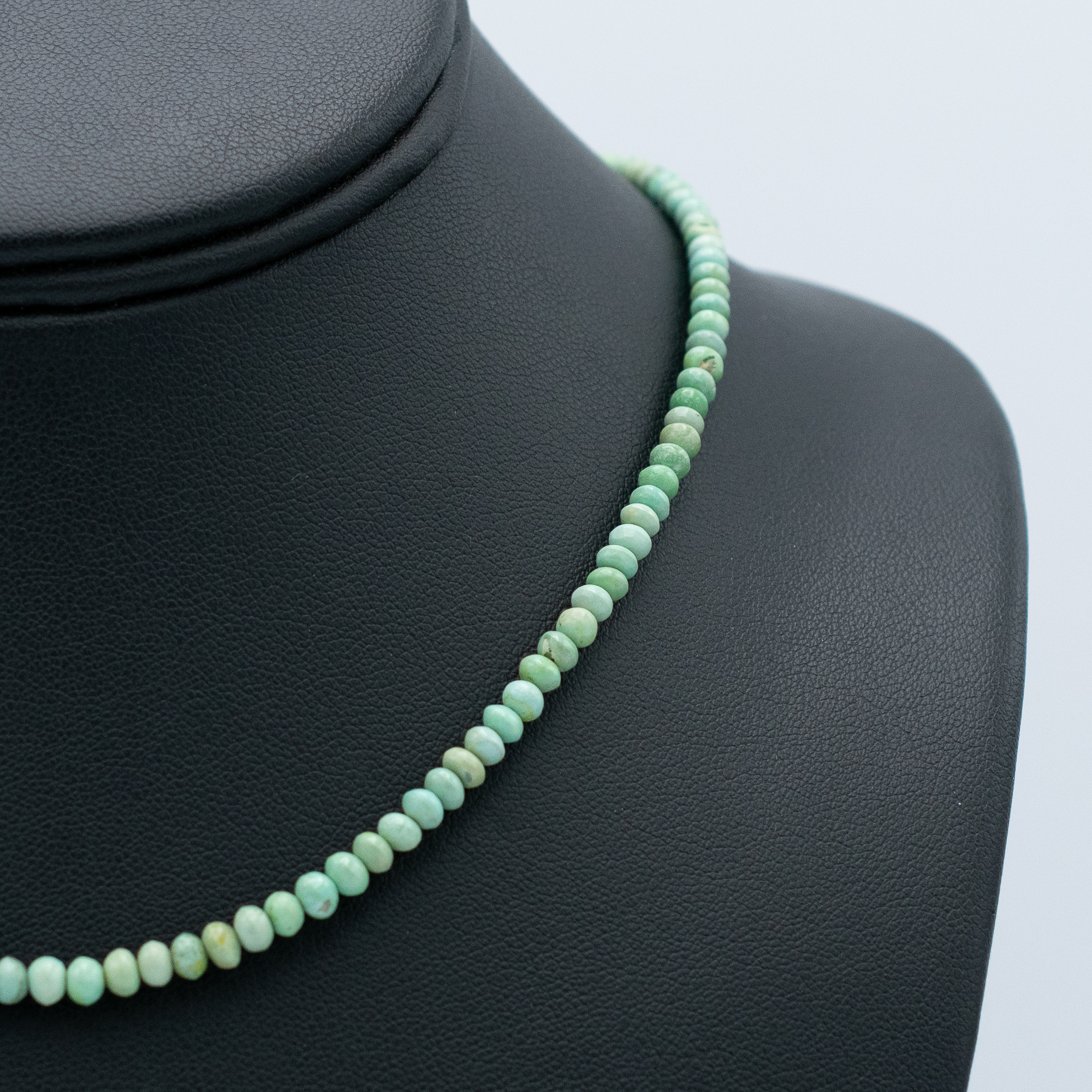 Sleeping Beauty Turquoise Bead Necklace - Image 2