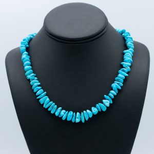 Kingman Turquoise Bead Necklace