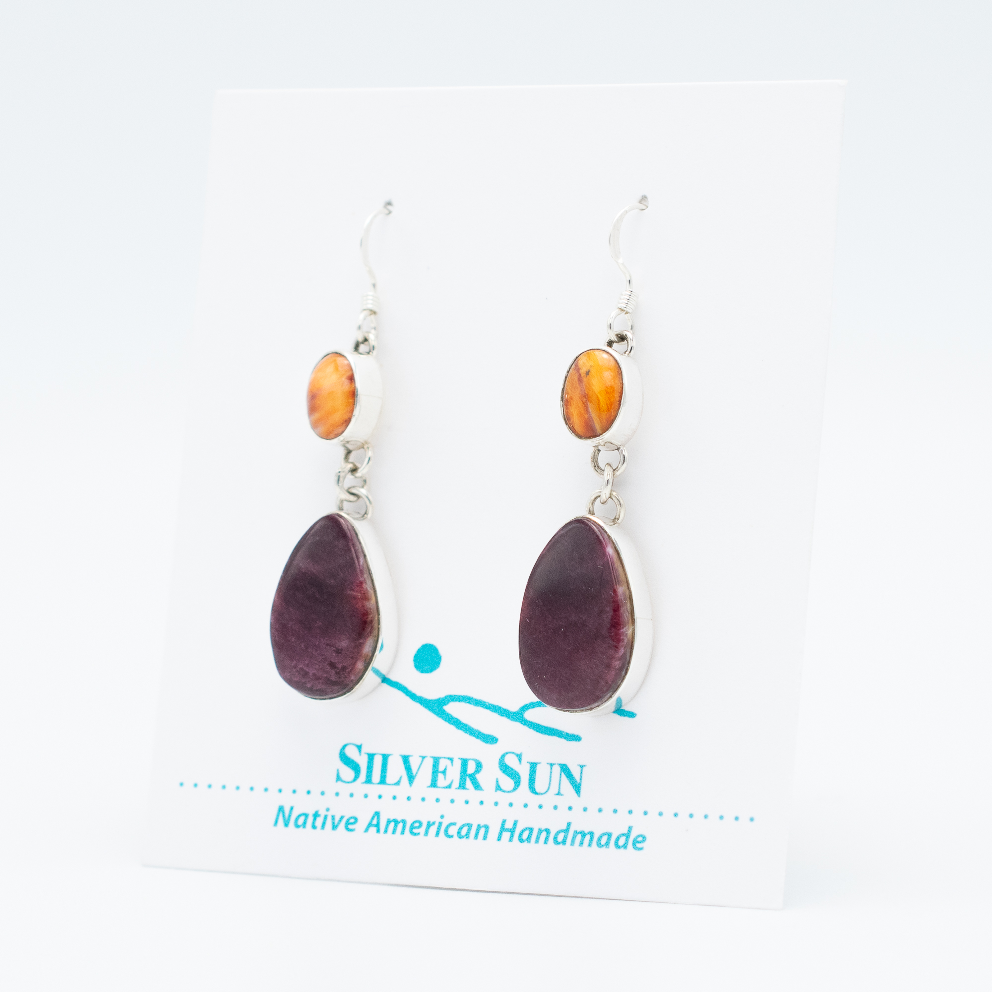 Spiny Oyster Shell Earrings - Image 3