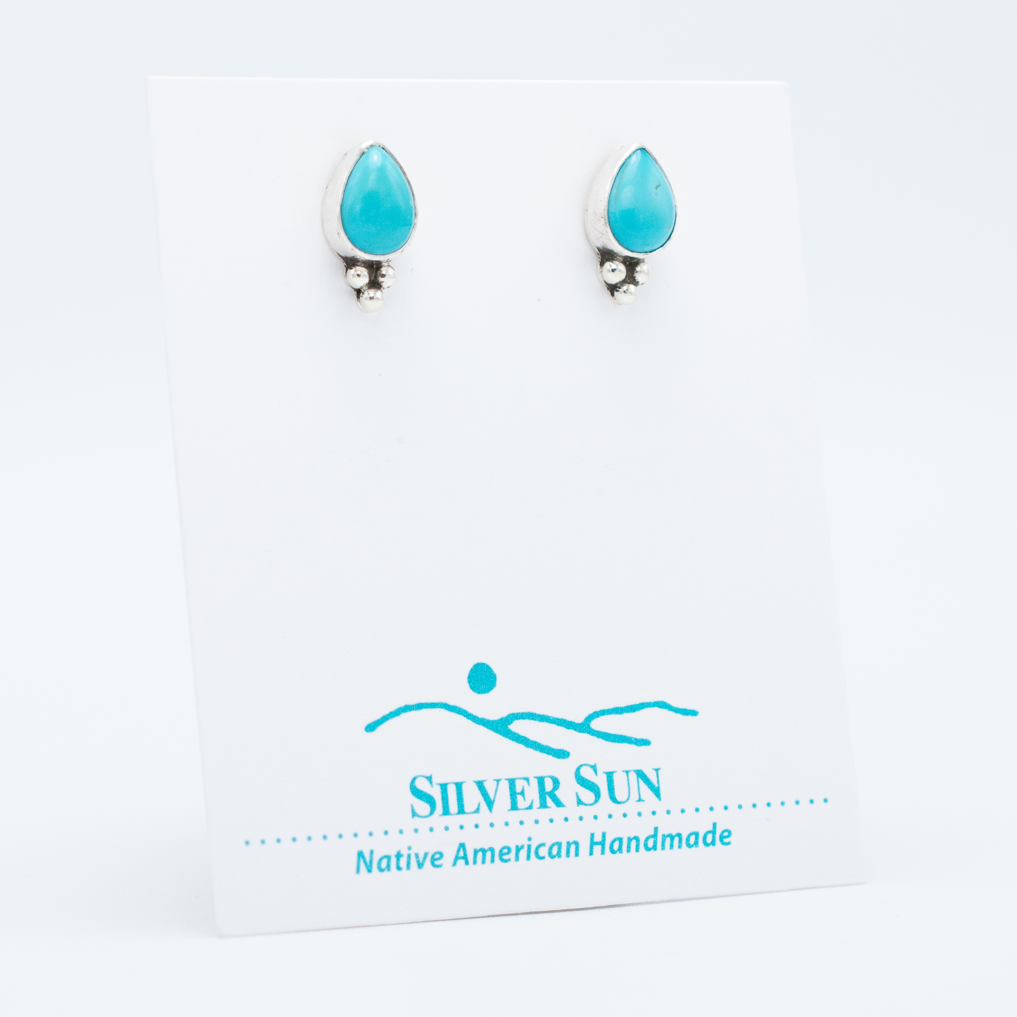 Kingman Turquoise Earrings - Image 2