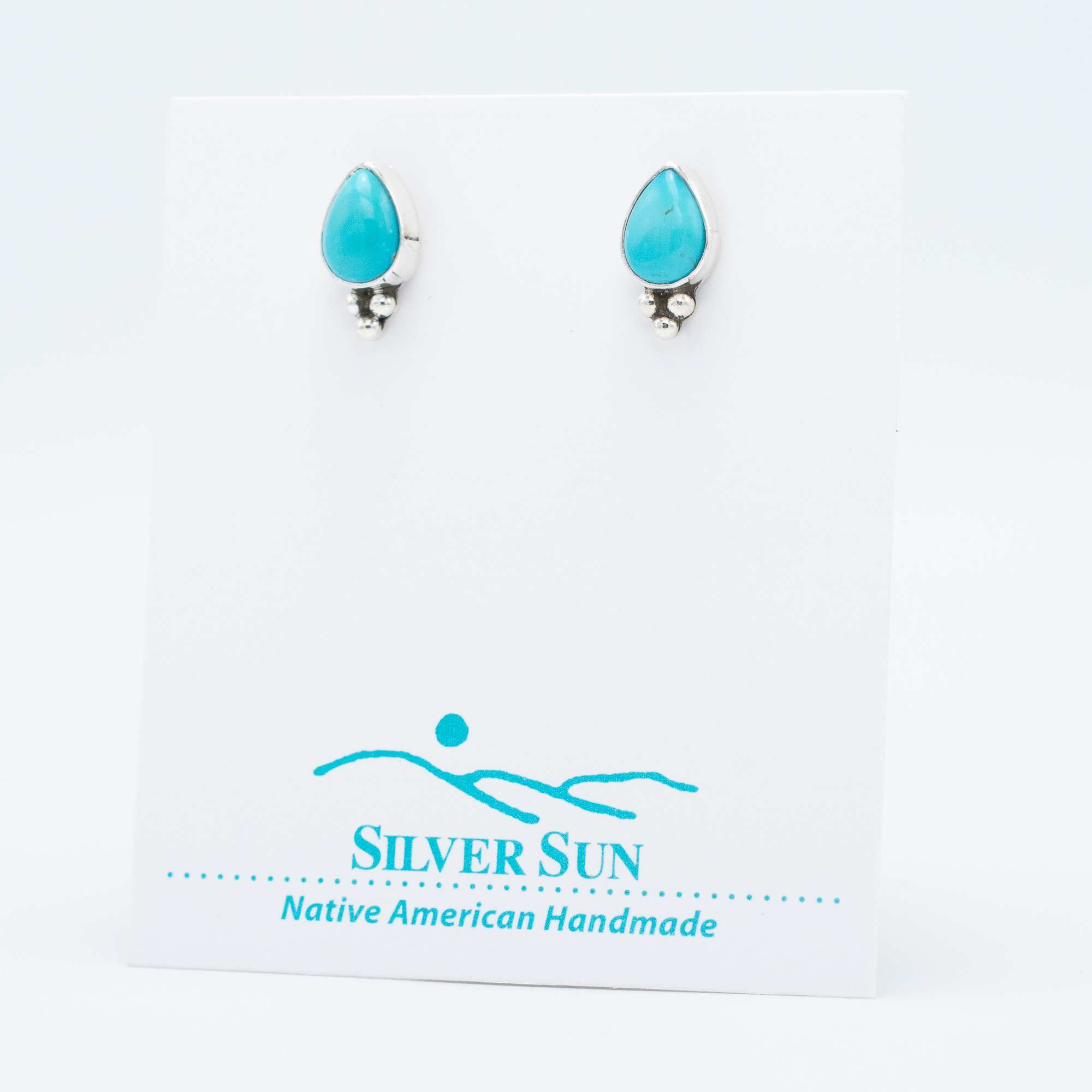 Kingman Turquoise Earrings - Image 3