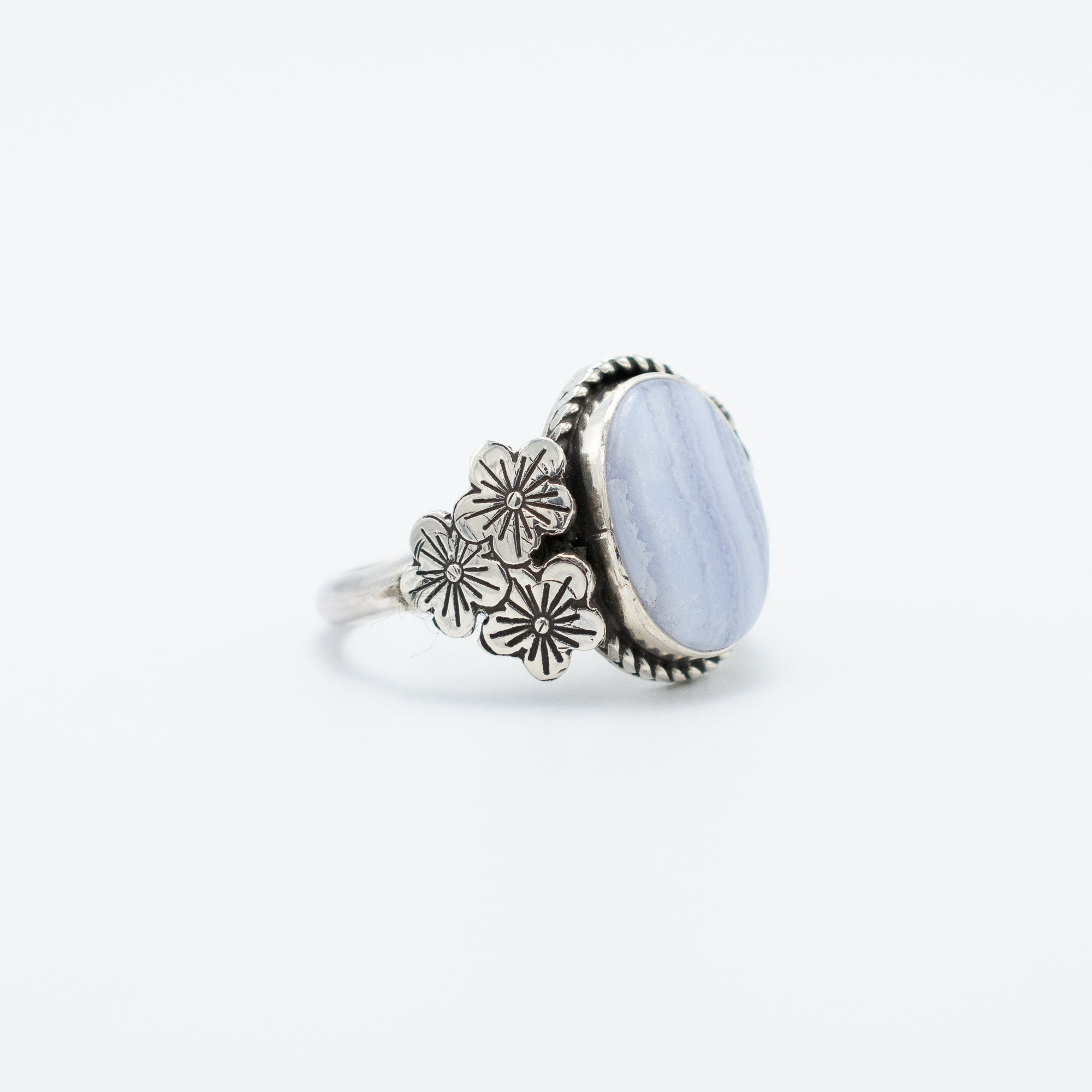 Blue Lace Agate Ring - Image 2
