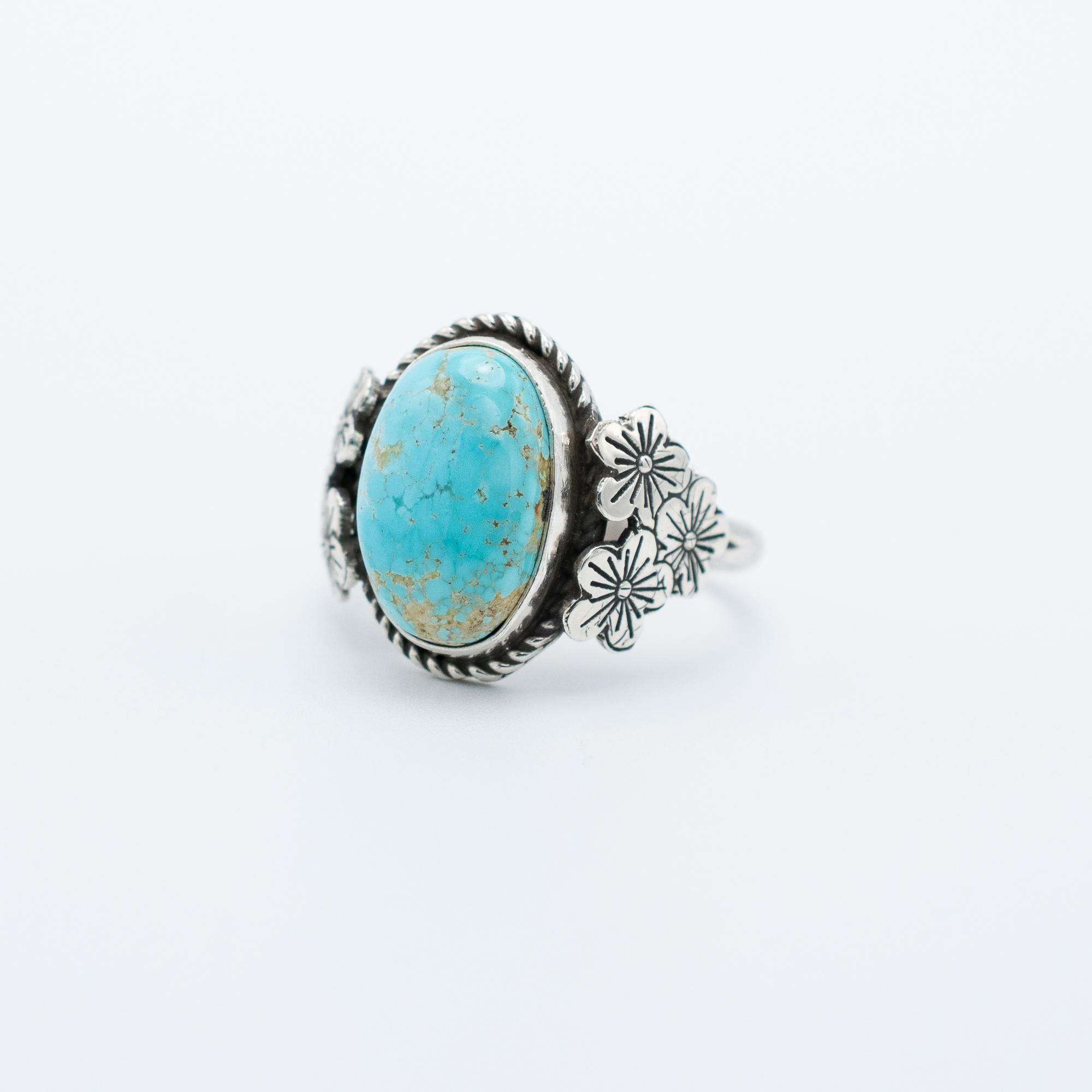 Number 8 Turquoise Ring - Image 3