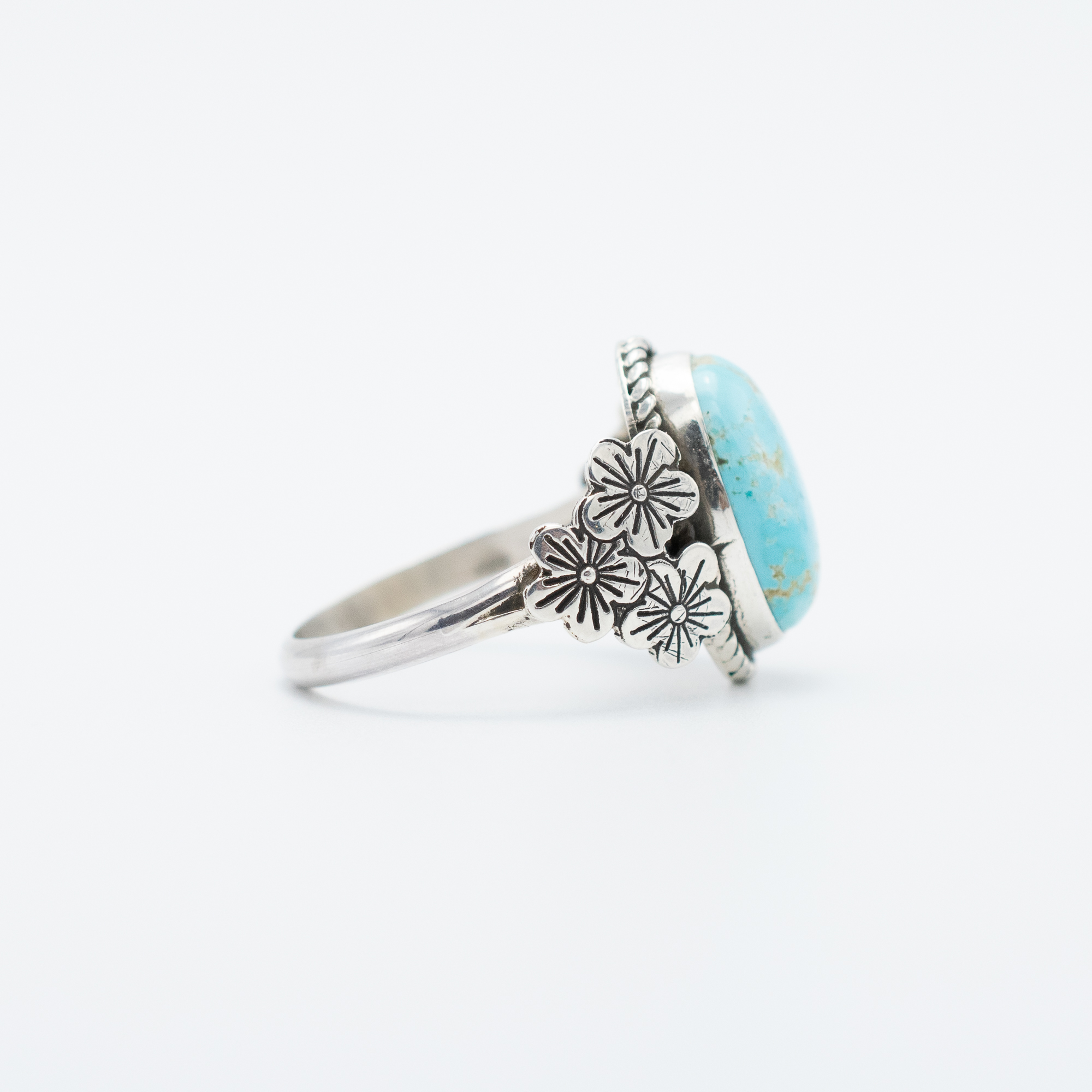 Number 8 Turquoise Ring - Image 4