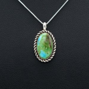 Sonoran Gold Turquoise Pendant