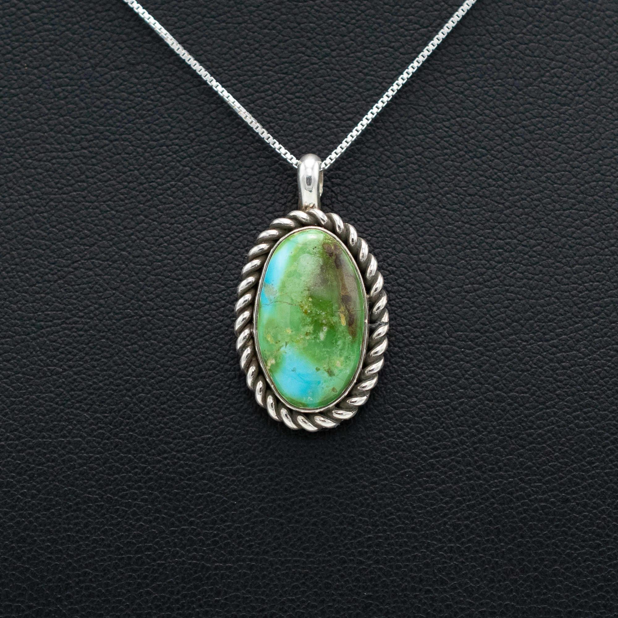 Sonoran Gold Turquoise Pendant