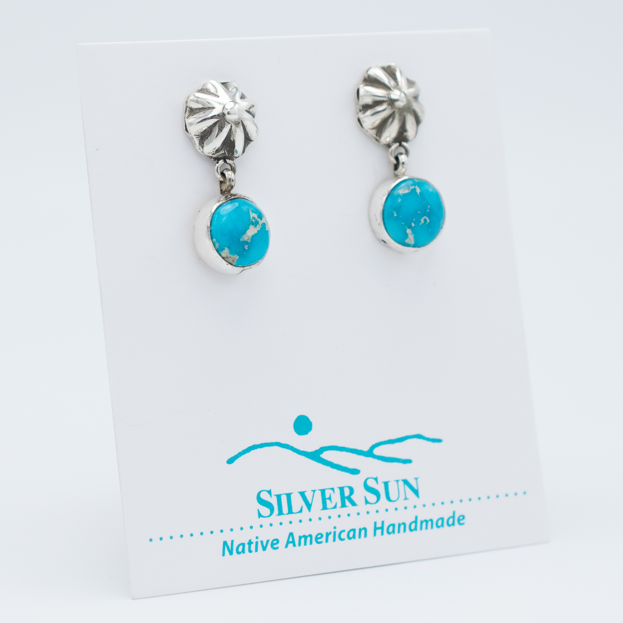 Blue Ridge Turquoise Earrings - Image 2