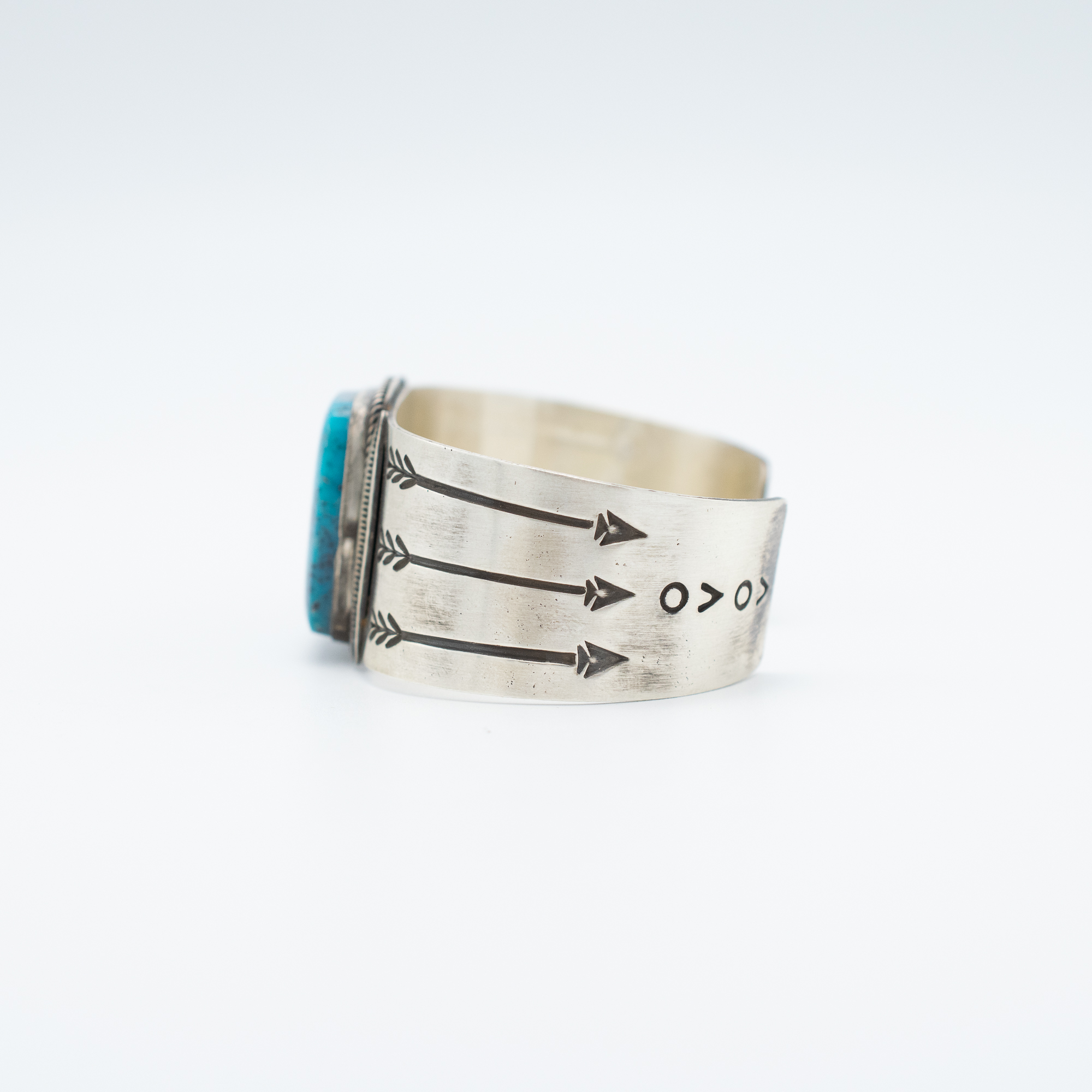 Kingman Turquoise Bracelet - Image 4