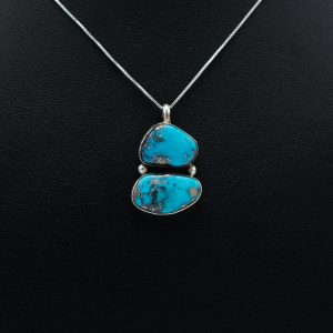 Ithaca Peak Kingman Turquoise Pendant
